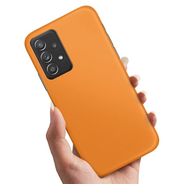 Samsung Galaxy A53 5G - Deksel/Mobildeksel Oransje Orange