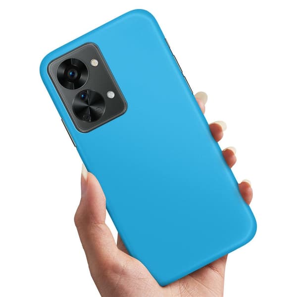 Deksel / Mobildeksel til OnePlus Nord 2T - Lyseblå