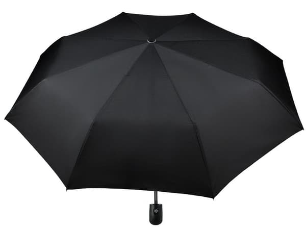 Paraply med Kort Skaft Black