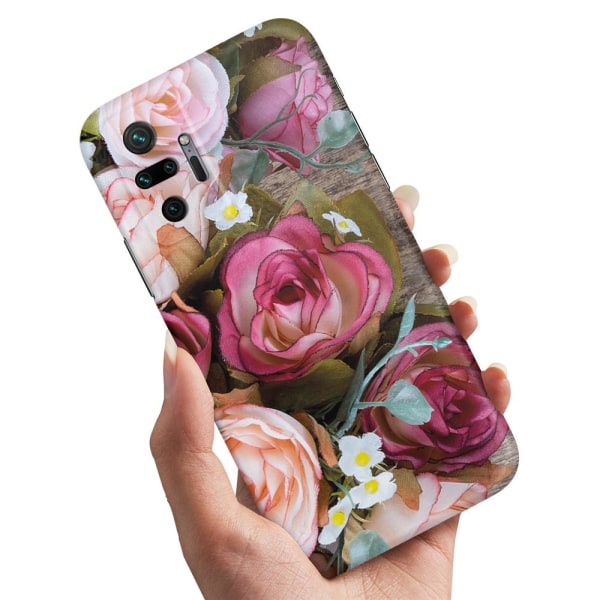 Xiaomi Redmi Note 10 Pro - Cover/Mobilcover Blomster