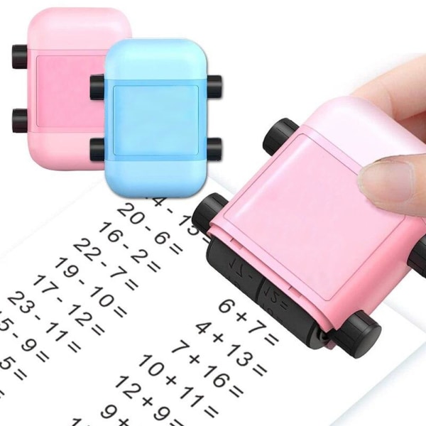 Matematikk Stempel - Add/Sub/Mul/Div MultiColor Addition och subtraktion