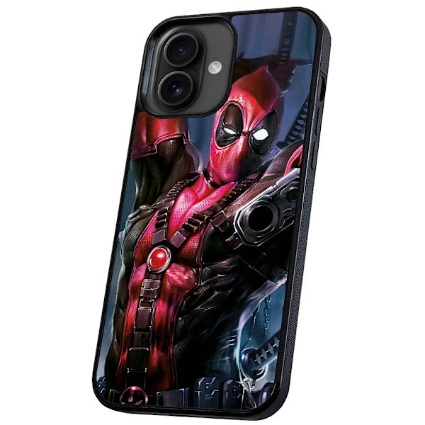 iPhone 16 Plus - Deksel/Mobildeksel Deadpool