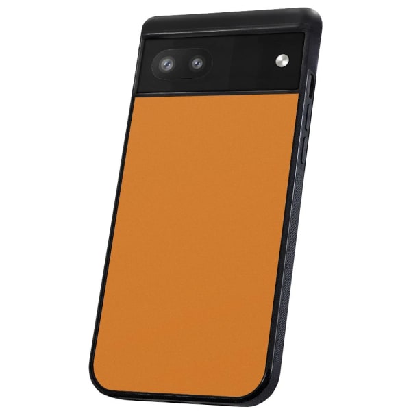 Google Pixel 6A - Cover/Mobilcover Orange