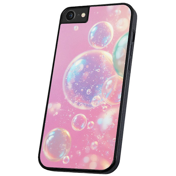 iPhone 16e/17e - Deksel/Mobildeksel Bubbles