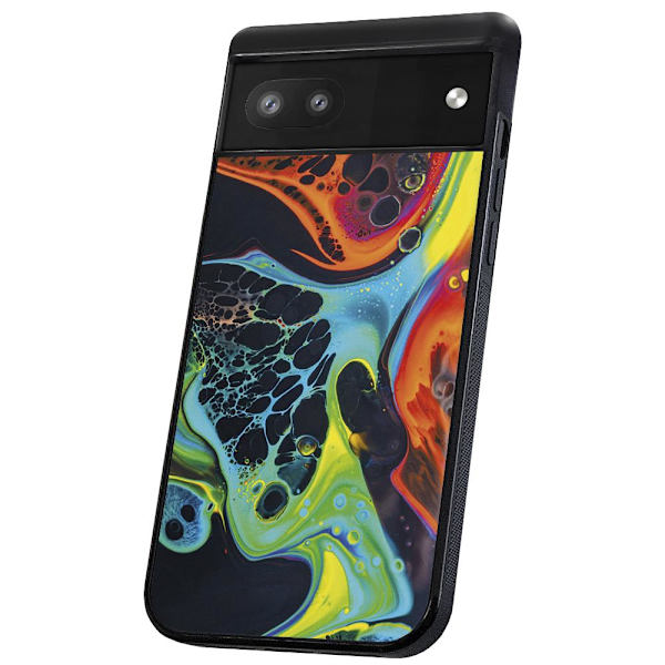 Google Pixel 6A - Deksel/Mobildeksel Marmor