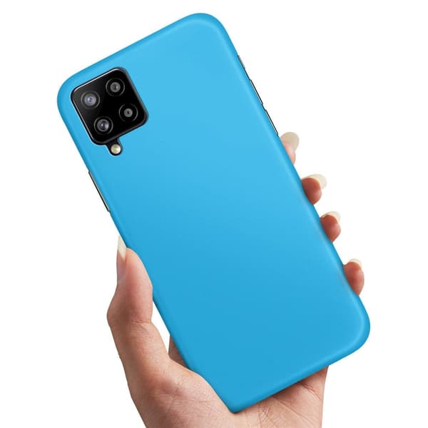 Skal / Mobilskal till Samsung Galaxy A12 - Ljusblå