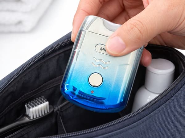Mini rakapparat USB fickmodell skäggtrimmer