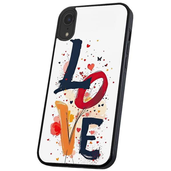 iPhone XR - Deksel/Mobildeksel Love