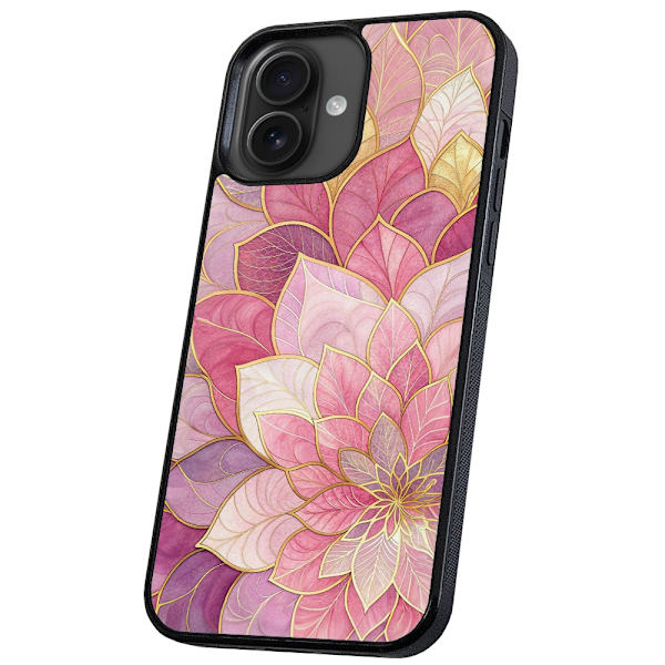 iPhone 16 Plus - Skal/Mobilskal Flower