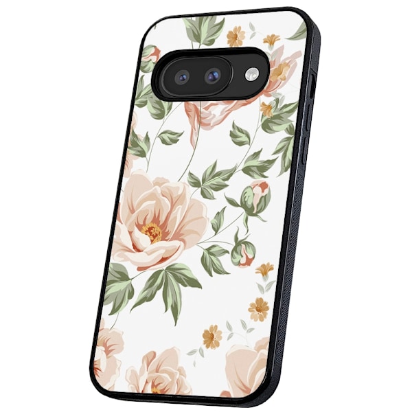 Google Pixel 9A - Skal/Mobilskal Blommönster