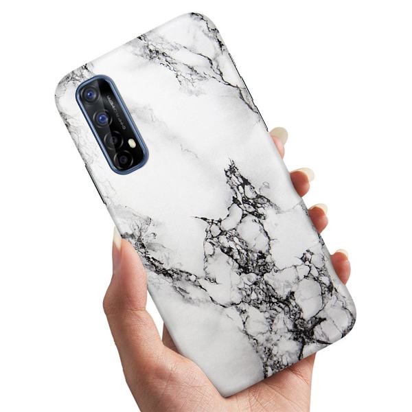 Deksel / Mobildeksel til Realme 7 - Marmor Multicolor