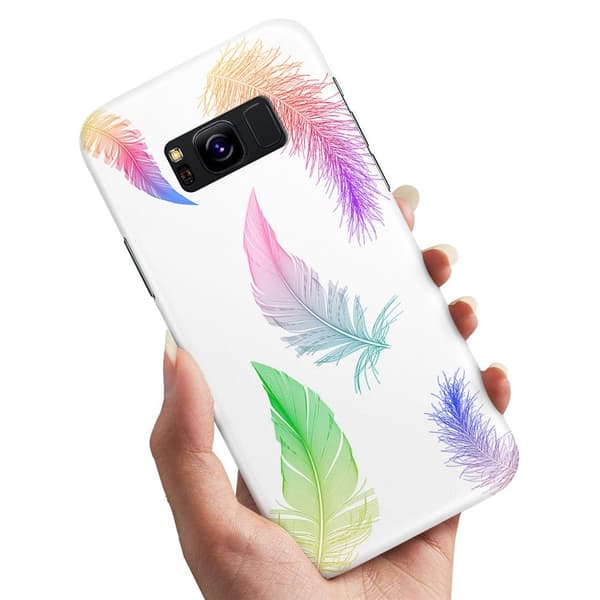 Deksel / Mobildeksel til Samsung Galaxy S8 - Fjær