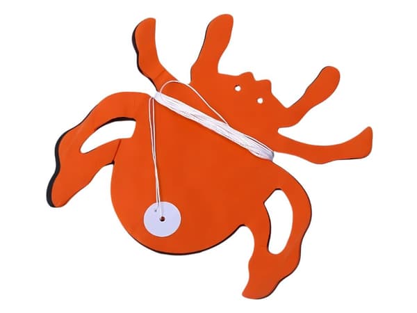 Dekorativ krans halloween pumpa/spindelpapper lång 3 meter