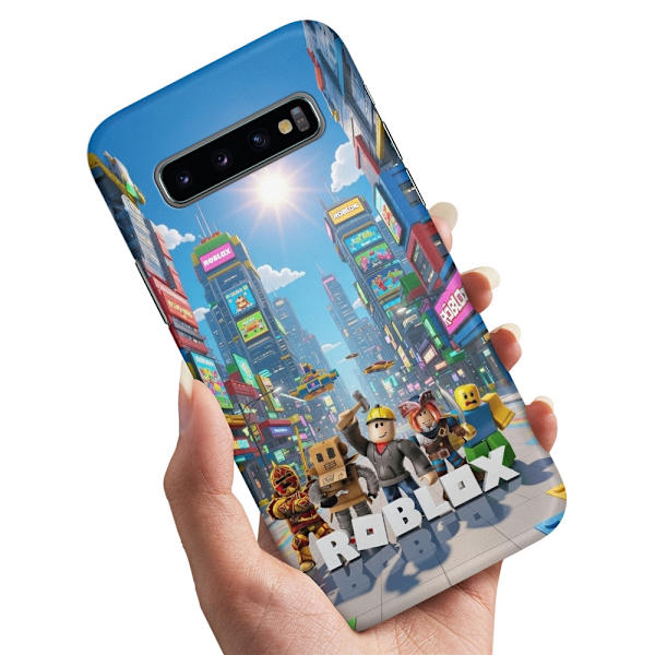 Deksel / Mobildeksel til Samsung Galaxy S10 Plus - Roblox
