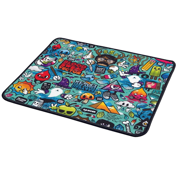 Musmatta Mr Doodle - 45x40 cm - Gaming multifärg