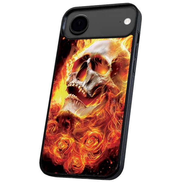 iPhone 17 Air - Deksel/Mobildeksel Burning Skull