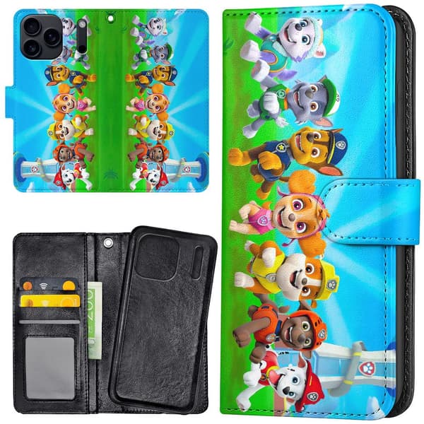 iPhone 17 Pro Max - Plånboksfodral/Skal Paw Patrol
