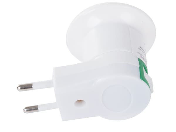 Eluttag Adapter för Glödlampa - E27