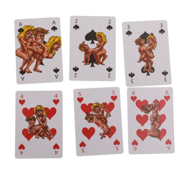Kortlek Kama Sutra / Spelkort - Kamasutra Multicolor
