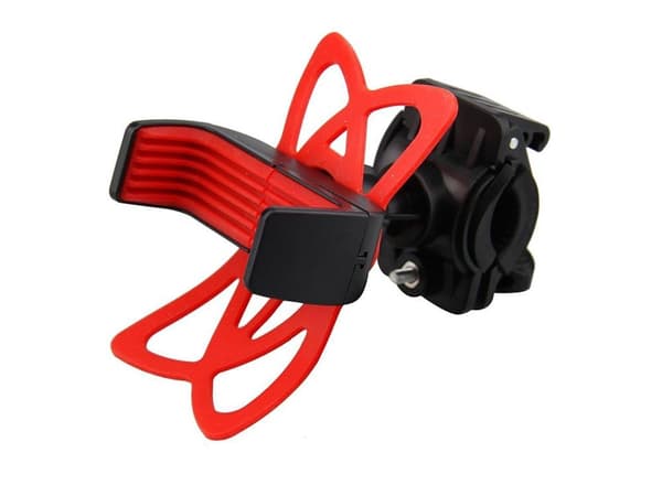 Mobilholder til Cykel - Universal – Justerbar Black