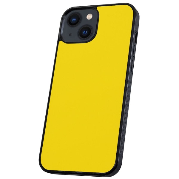 iPhone 14/15 Plus - Skal/Mobilskal Gul