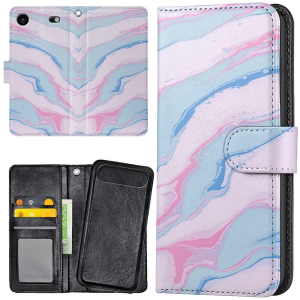 iPhone 17 Air - Lommebok Deksel Marmor