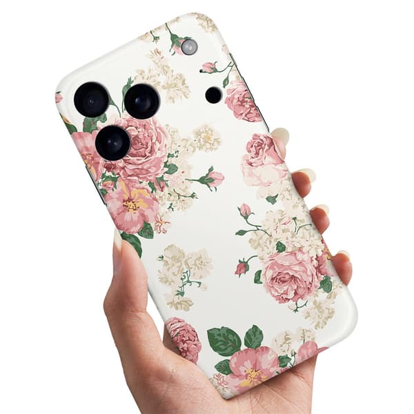 Deksel / Mobildeksel til iPhone 17 Pro - Retro Blomster
