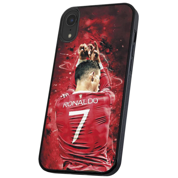 iPhone XR - Skal/Mobilskal Ronaldo multifärg