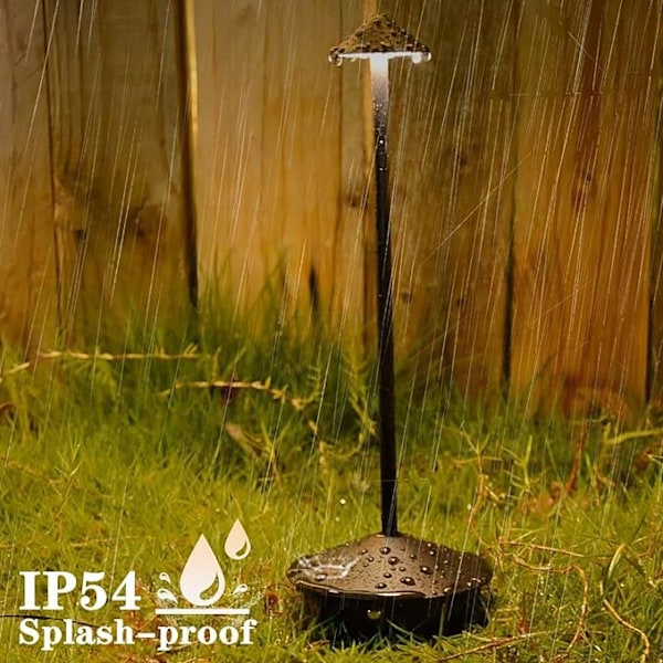 Pöytälamppu / Työpöytälamppu - Langaton LED-lamppu Silver