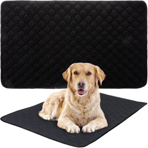 Underlag / Matte for Hund & Katt - 70x50cm Black