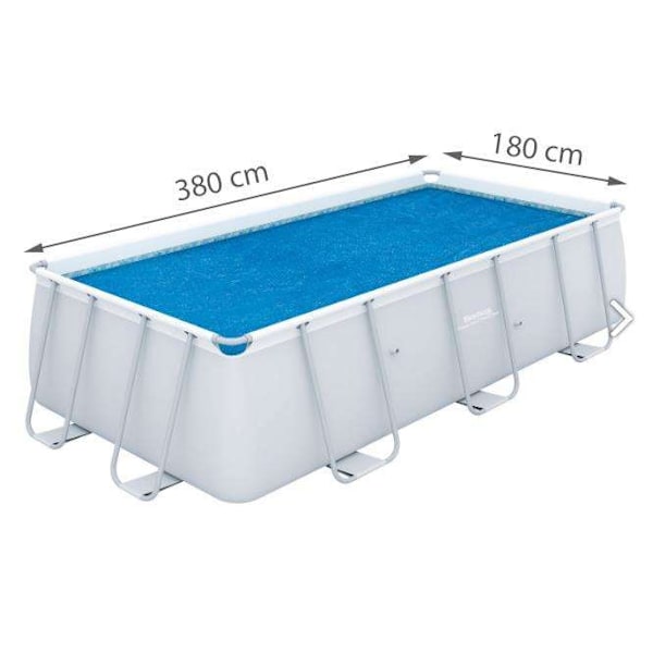 Soltäcke för Pool / Poolskydd - 380x180cm