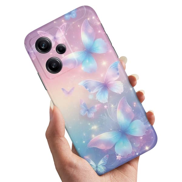 Deksel / Mobildeksel til Xiaomi Redmi Note 12 5G - Butterflies
