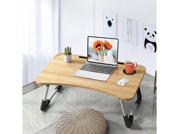 Laptopställ - Laptopbord Beige