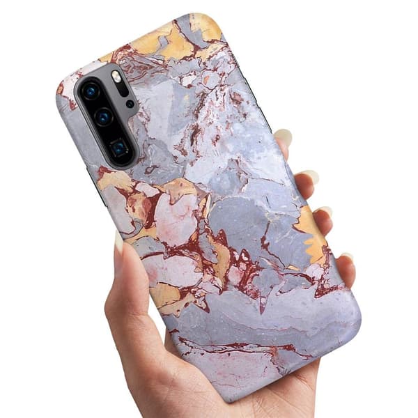 Cover / Mobilcover til Samsung Galaxy Note 10 - Marmor Multicolor