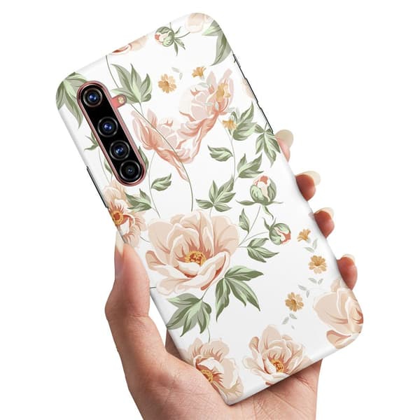 Deksel / Mobildeksel til Realme X50 Pro - Blomstermønster