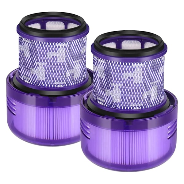 2-Pak - Filter til Dyson V10/V11/V15 – Efterfilter Purple V11/V15 (HEPA)