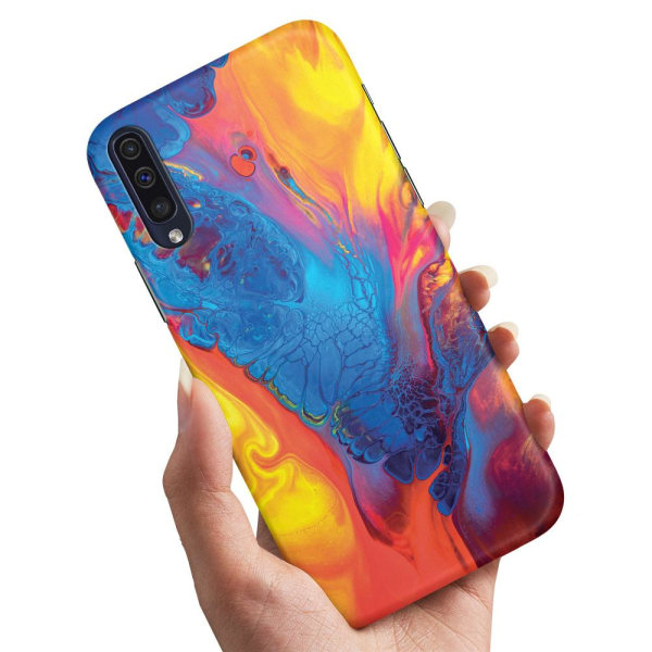 Huawei P30 - Skal/Mobilskal Marmor multifärg