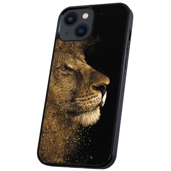 iPhone 13 - Cover/Mobilcover Lion Multicolor