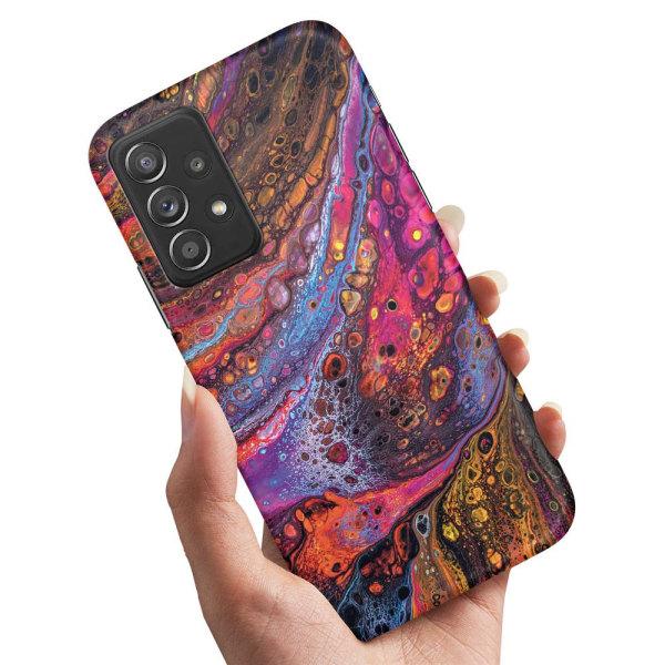 Samsung Galaxy A53 5G - Skal/Mobilskal Psykedelisk multifärg