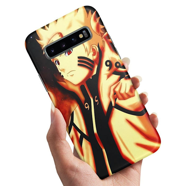 Deksel / Mobildeksel til Samsung Galaxy S10 Plus - Naruto