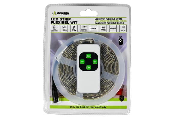 LED-list flexibel vit 3 m