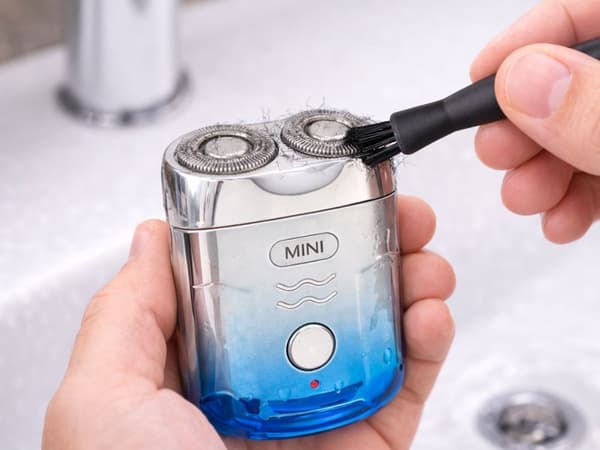 Mini rakapparat USB fickmodell skäggtrimmer