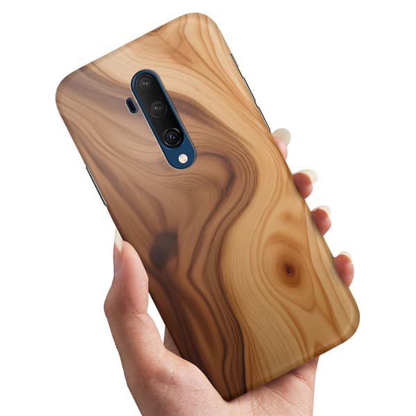 Deksel / Mobildeksel til OnePlus 7T Pro - Wood