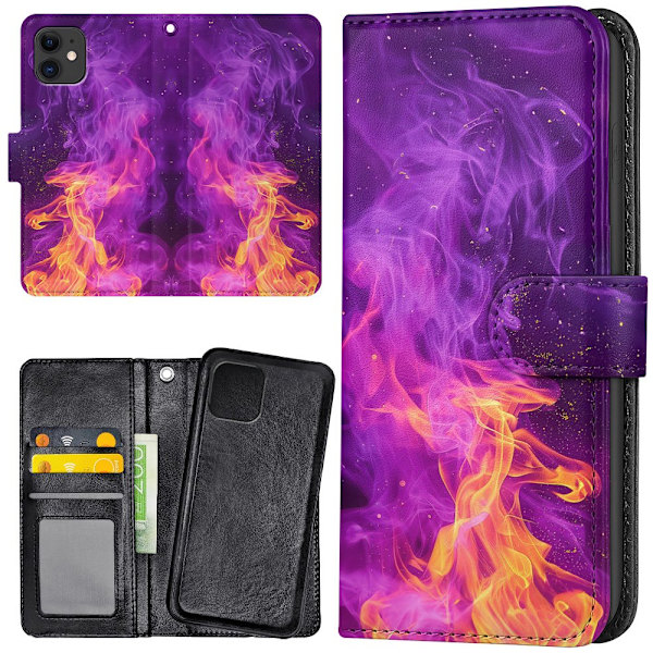 iPhone 11 - Lommebok Deksel Fire