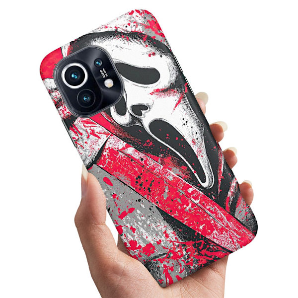 Deksel / Mobildeksel til Xiaomi Mi 11 - Scream Ghostface