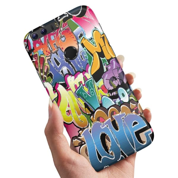 Skal / Mobilskal till Huawei Honor 8 - Graffiti