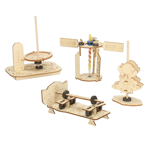 DIY vetenskapligt experimentkit magnetic 4-i-1