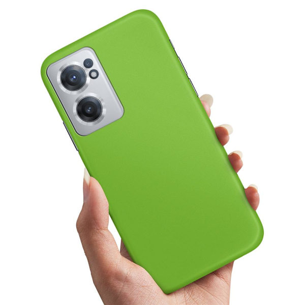 OnePlus Nord CE 2 5G - Skal/Mobilskal Limegrön