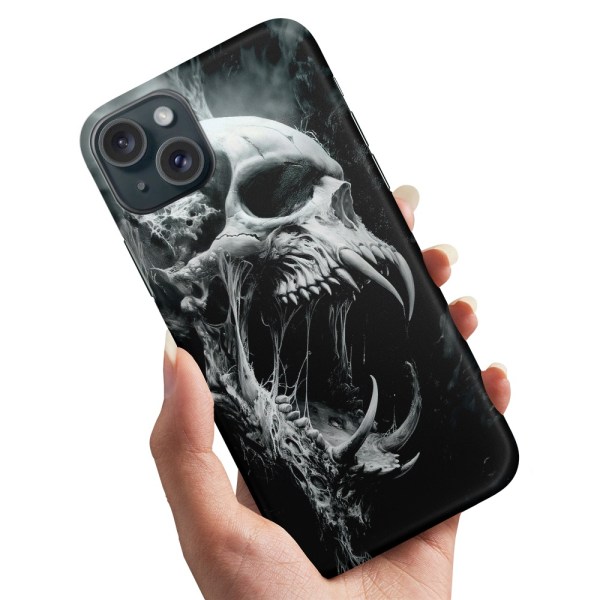 iPhone 15 Plus - Cover/Mobilcover Skull