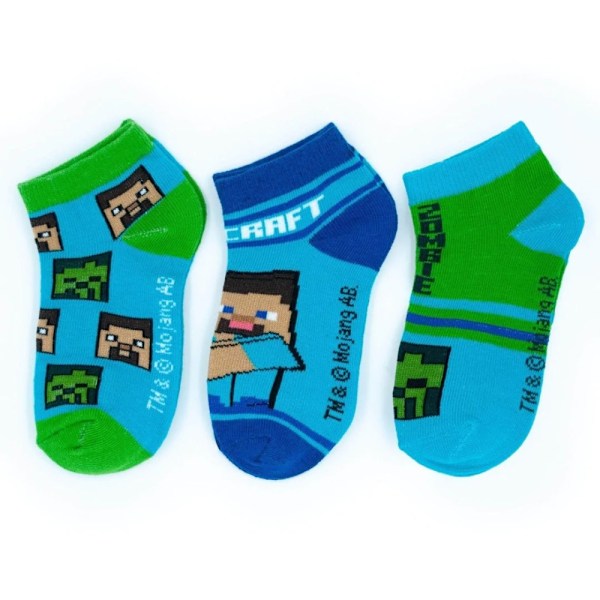 Minecraft Barnstrumpor / Strumpor för Barn - 3-Pack 23/26